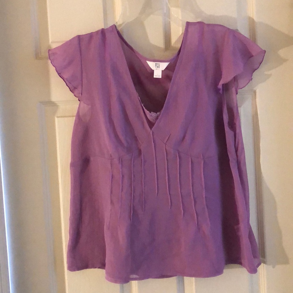 Short sleeve blouse